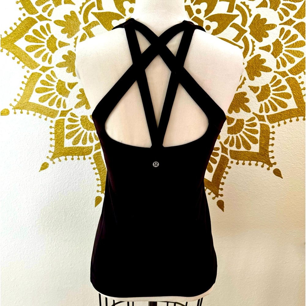 Lululemon Yoga tank with strappy back Size S